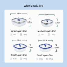 Load image into Gallery viewer, Anyday The Square Set | Blueberry