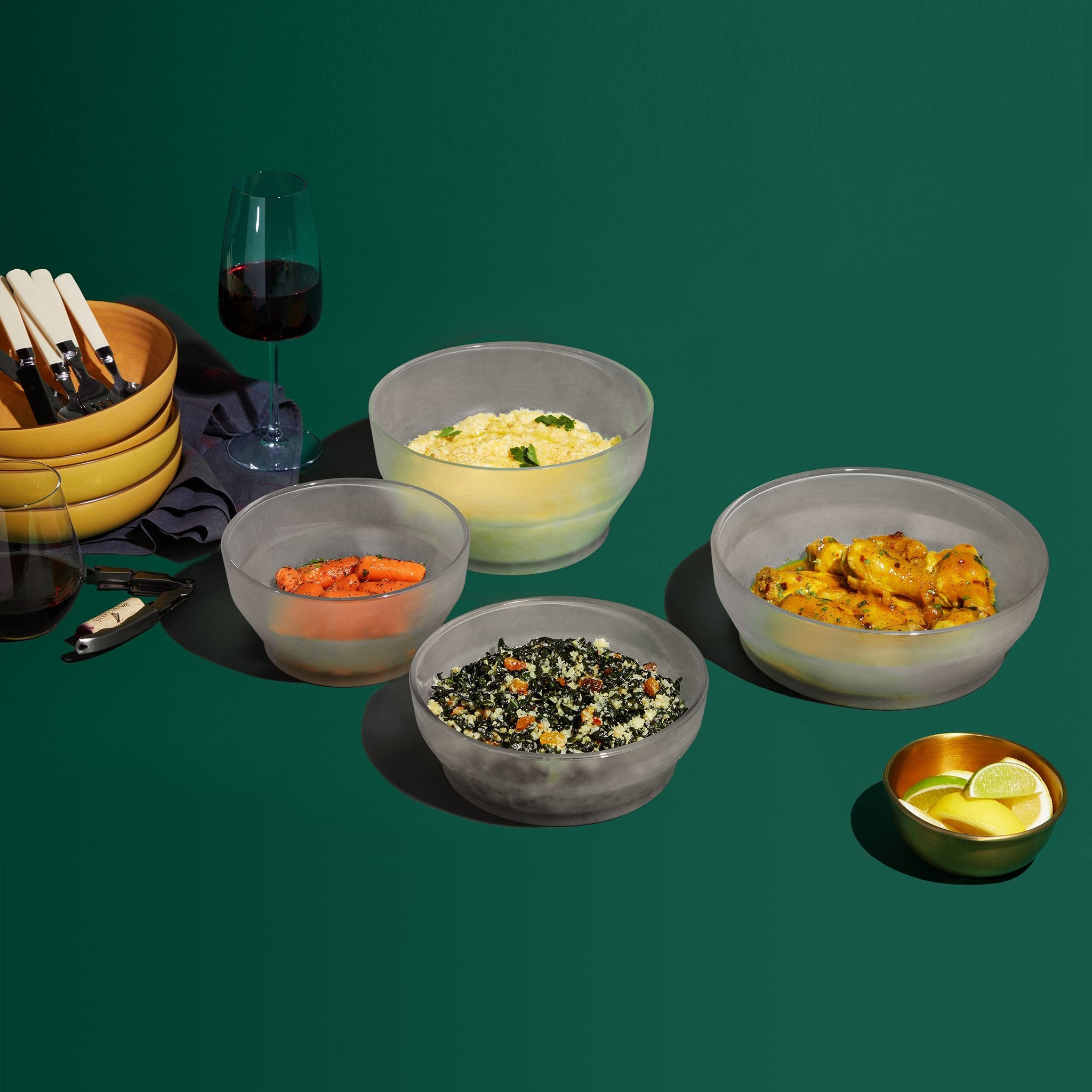 Anyday Microwave Cookware Everyday Set - Kale